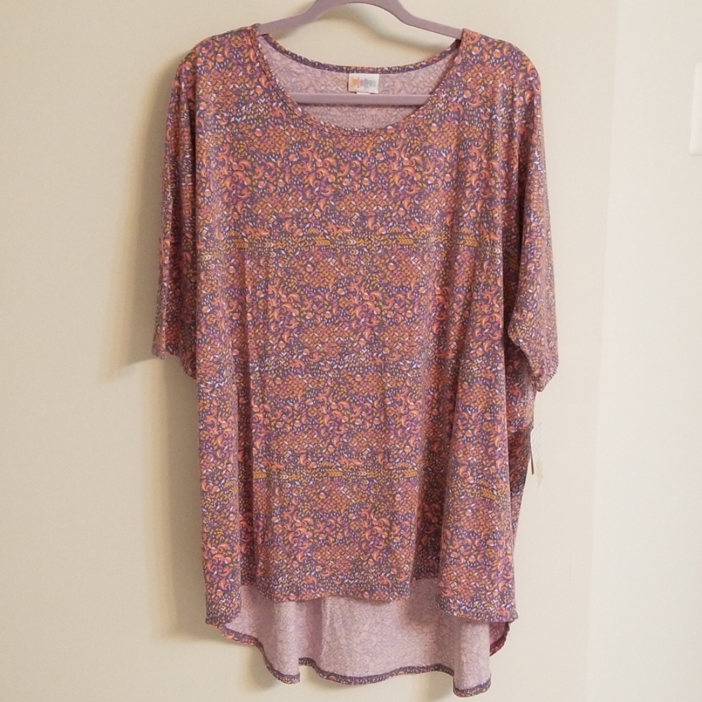 NWT 3XL Lularoe Irma Tunic Top